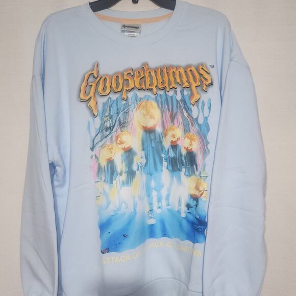 Goosebumps Jack-O-Lantern sweatshirt women's XL - Picture 2 of 7